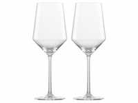 ZWIESEL GLAS Serie PURE Sauvignon Blanc 2 Stück Inhalt 408 ml Weißweinglas