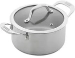 KUHN RIKON Kochtopf ALLROUND mit Glasdeckel 20 cm 3,1 Liter INDUKTION