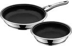 WMF Serie CLICK & SERVE Pfannen-Set 24 + 28 cm antihaftbeschichtet INDUKTION