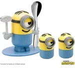 WMF Eierbecher-Set 4-teilig MINIONS mit Eierl&ouml;ffel und 2 Salzstreuern