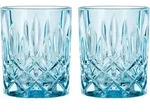 NACHTMANN Serie NOBLESSE Whiskyglas Whiskybecher Tumbler 2 St&uuml;ck 295 ml aqua