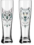 RITZENHOFF Weizenbierglas Wei&szlig;bierglas BRAUCHZEIT #1 / #2 Set 2 St&uuml;ck je 646...