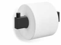 ZACK Toilettenpapierhalter LINEA Edelstahl matt schwarz für Wandmontage