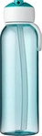 Mepal 107452012200, MEPAL Pop-up-Trinkflasche CAMPUS 0,5 Liter transparent t&uuml;rkis