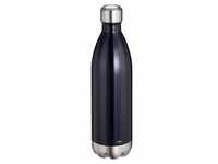 CILIO Isolierflasche ELEGANTE 1,0 Liter Edelstahl schwarz-metallic Trinkflasche