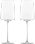 ZWIESEL GLAS Serie SIMPLIFY Weinglas leicht & frisch mundgeblasen 2 St&uuml;ck 382 ml