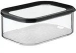 MEPAL Vorratsdose MODULA K&auml;sedose 2,0 Liter transparent schwarz