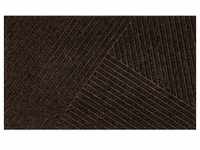 WASH + DRY Fußmatte 45 x 75 cm DUNE Stripes Dark brown