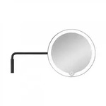 BLOMUS LED-Kosmetikspiegel MODO schwarz mit Wandhalterung
