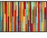 WASH + DRY Fu&szlig;matte 50 x 75 cm Motiv MIKADO STRIPES bunte Streifen