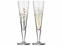 RITZENHOFF Champagnerglas-Set GOLDNACHT CHAMPUS DUETT H23 Inhalt 205 ml 2 Stück