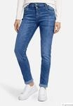 Boyfriend-Hose mit Nieten