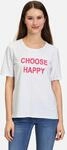 Basic Shirt mit Aufdruck