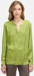 Satin-Bluse langarm