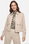 Velourslederjacke mit Taschen