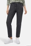 mit Leoprint Barrel Jeans