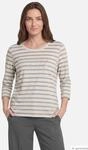 Gestreiftes T-Shirt mit Glitzer