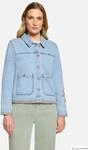 Jeansjacke mit Stickerei