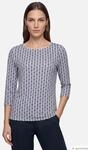 Shirt 3/4 Arm mit grafischem Muster