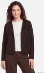 Strick-Cardigan mit Fransen