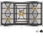 Gaggenau VG491215 Vario Gas 90 cm Serie 400, ohne Bedienknebel (CKG450010 ode...