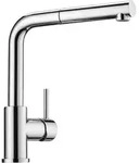 Naber 5011252 Arco 2 Armatur mit seitlichem Hebelchrom und herausziehbarem...