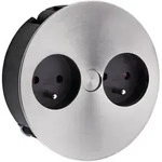 Naber 7053025 Twist Doppelsteckdose Steckdosenelement, mit belgischen/franz&ouml;s...