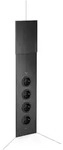 Naber 7053235 Mira ES1 Energie Ecks&auml;ule schwarz mattmit Teleskopst&uuml;ck und 4 S...