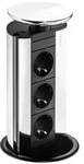 Naber 8031130 Evoline Port 1 silberfarbigversenkbare Energiebox