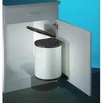 Naber 8011006 Abfallsammler Rondo 21x13 Liter, Wei&szlig;H/T/B 350x270x340