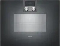Gaggenau BS450101 Dampfbackofen 60 cm Serie 400 Antrazit T&uuml;ranschlag rechts B...