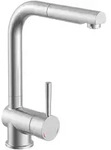 Naber 5011088 Drive 2 Einhebelmischer Niederdruck edelstahlfarbig mit seitlic...