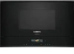 Siemens studioLine BF922L1B1 iQ700, Einbau-Mikrowelle, Schwarz, Edelstahl...