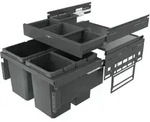 Naber 8013374 Abfallsammler Cox Base anthrazit 360S/600-3 mit Base-Board Orga...
