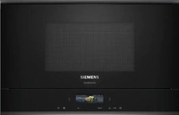 Siemens studioLine BF922R1B1 iQ700, Einbau-Mikrowelle, Schwarz, Edelstahl