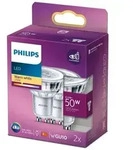 2er-Pack GU10 PHILIPS LED Strahler 4.6W wie 50W 36&deg; Abstrahlwinkel warmes...