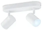 WIZ Smarter LED 2-flammiger Deckenstrahler Imageo in Wei&szlig; WLAN/Wi-Fi Tunable White