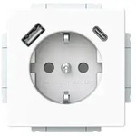 Busch-Jaeger 20 EUCB2USBAC-84 SCHUKO&reg;-/USB-A+C Steckdose