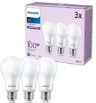 3er Set PHILIPS LED Lampe E27 13W = 100W 1521lm Naturwei&szlig; 4000K