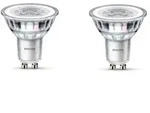 Philips LED GU10 Reflektor 3.5W wie 35W 4000K Neutralwei&szlig; 2er Set -...
