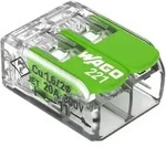 WAGO 221-422 Verbindungsklemme mit Hebeln 2-polig 0,14&ndash;4 mm2 transparent