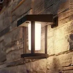 Philips LED Solar Wandleuchte Camill Schwarz/Wei&szlig; Ultra-Efficient