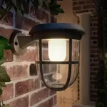 Philips ultraeffiziente Solar Outdoor Wandleuchte Radii mit Bewegungsmelder 1,3 W mit