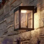 Philips Outdoor Ultra-Efficient Solar Wandleuchte Camill, Dual-Bright Sensor, klar,
