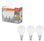 3er Pack OSRAM E14 LED Base Classic P 60 matt 5,9W wie 60W warmwei&szlig;es Licht