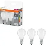 3er Pack OSRAM E14 LED Base Classic P 60 matt 5,9W wie 60W neutralwei&szlig;es Licht
