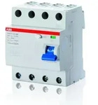 ABB F204 F-63/0.03 FI-Schalter 4P, Type F, 63A, 30mA