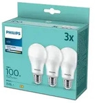 3er Set PHILIPS E27 LED Lampen 13W wie 100W 4000K neutralwei&szlig;es Licht