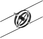 Paulmann 94441 Wire Spot Cardan max1x10W GU5,3 Schwarz matt/Chrom 12V DC 60VA