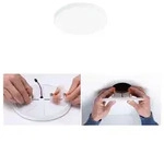 Paulmann 79932 VariFit LED Einbaupanel Veluna Edge schlicht Spritzwasser gesch&uuml;tzt
